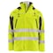 Deltaplus Jacket, Ripstop, Removable Vest, Class 3, W570R, Hi-Viz Lime, MD 62530 - alternate 1